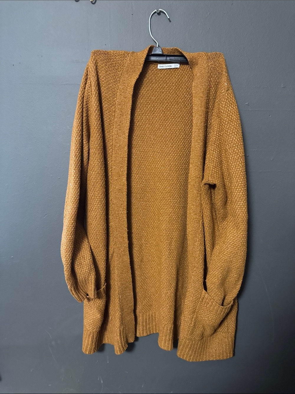 Cozy Cardigan  - Dark Mustard